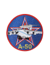 Шеврон А-50 круглый 10 см синий